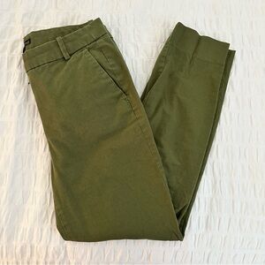 J. Crew Green Ankle Pants
